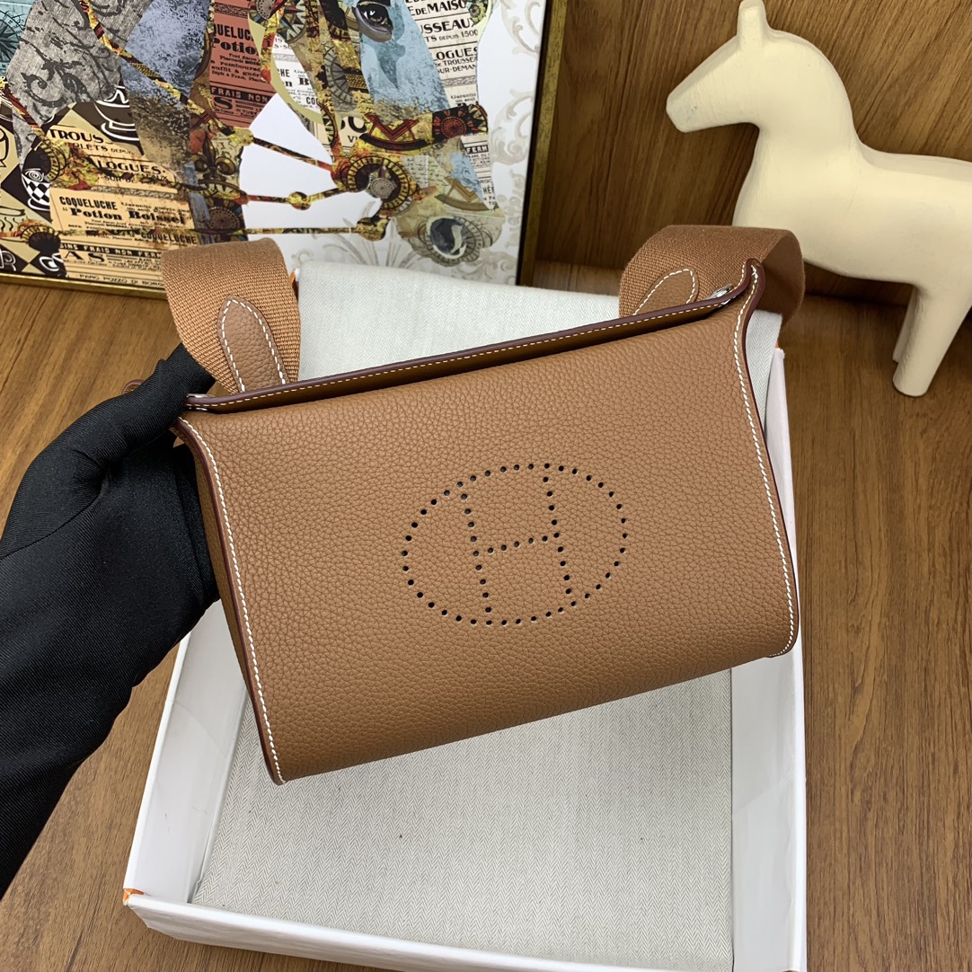 에르메스 비드포쉬 백 토고 골드